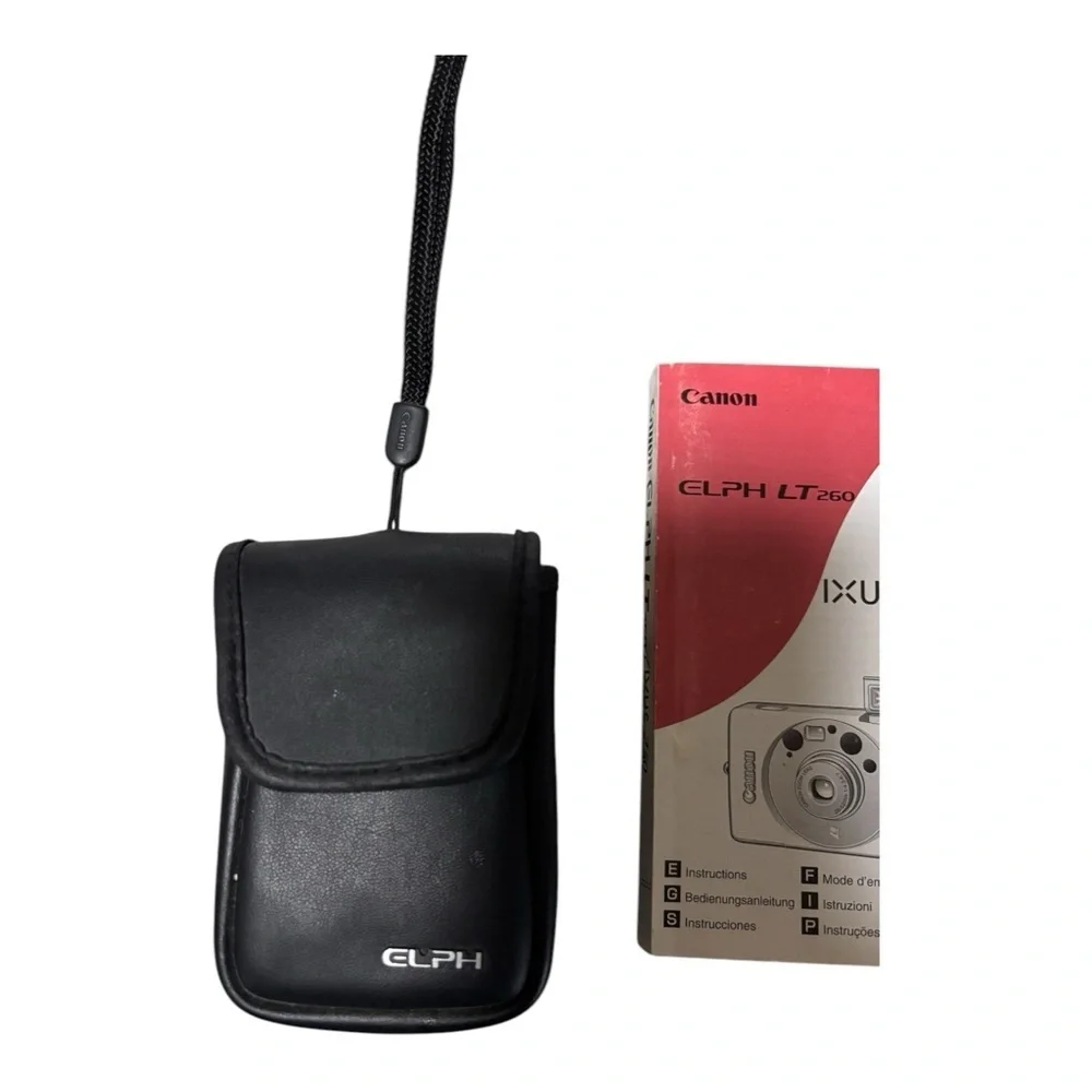 Canon IXUS Z50 Silver Camera with Case